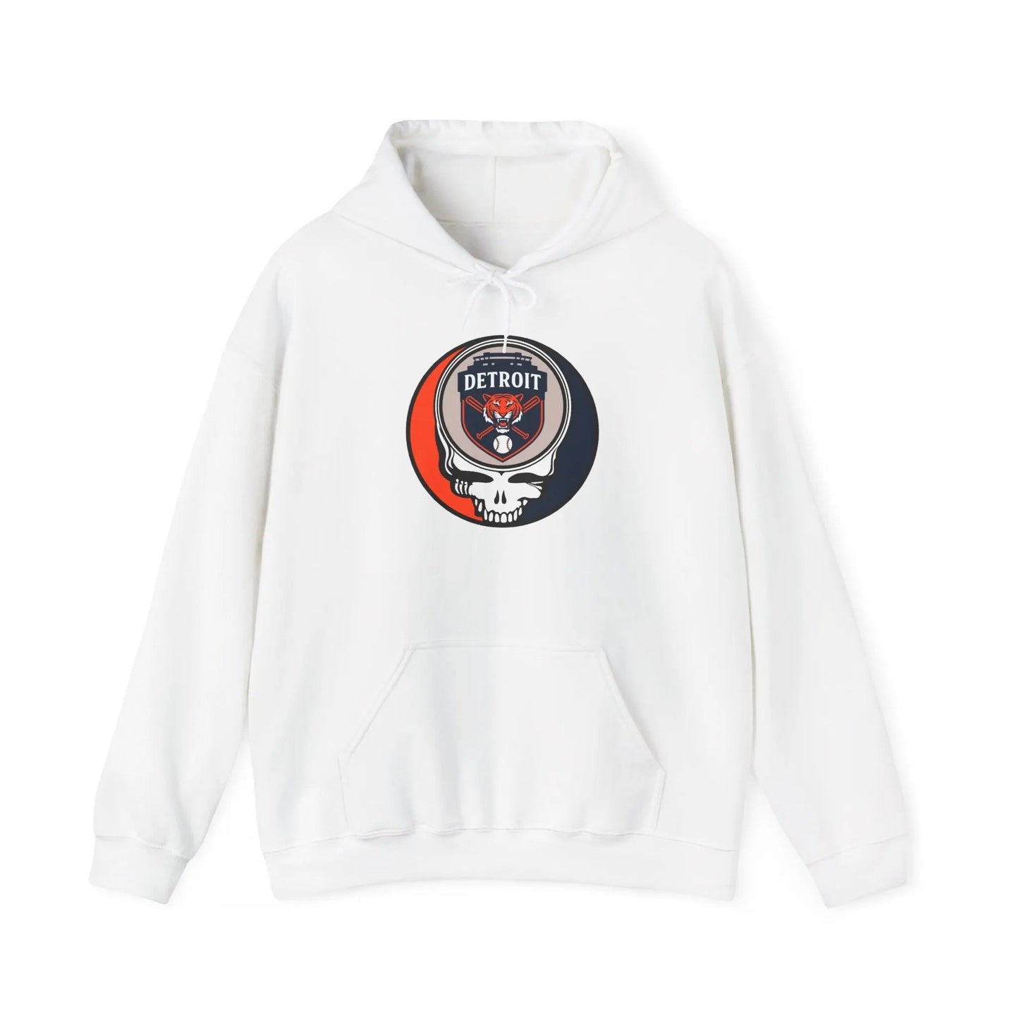 Detroit Tigers Original Stealie × Grateful Dead Hoodie