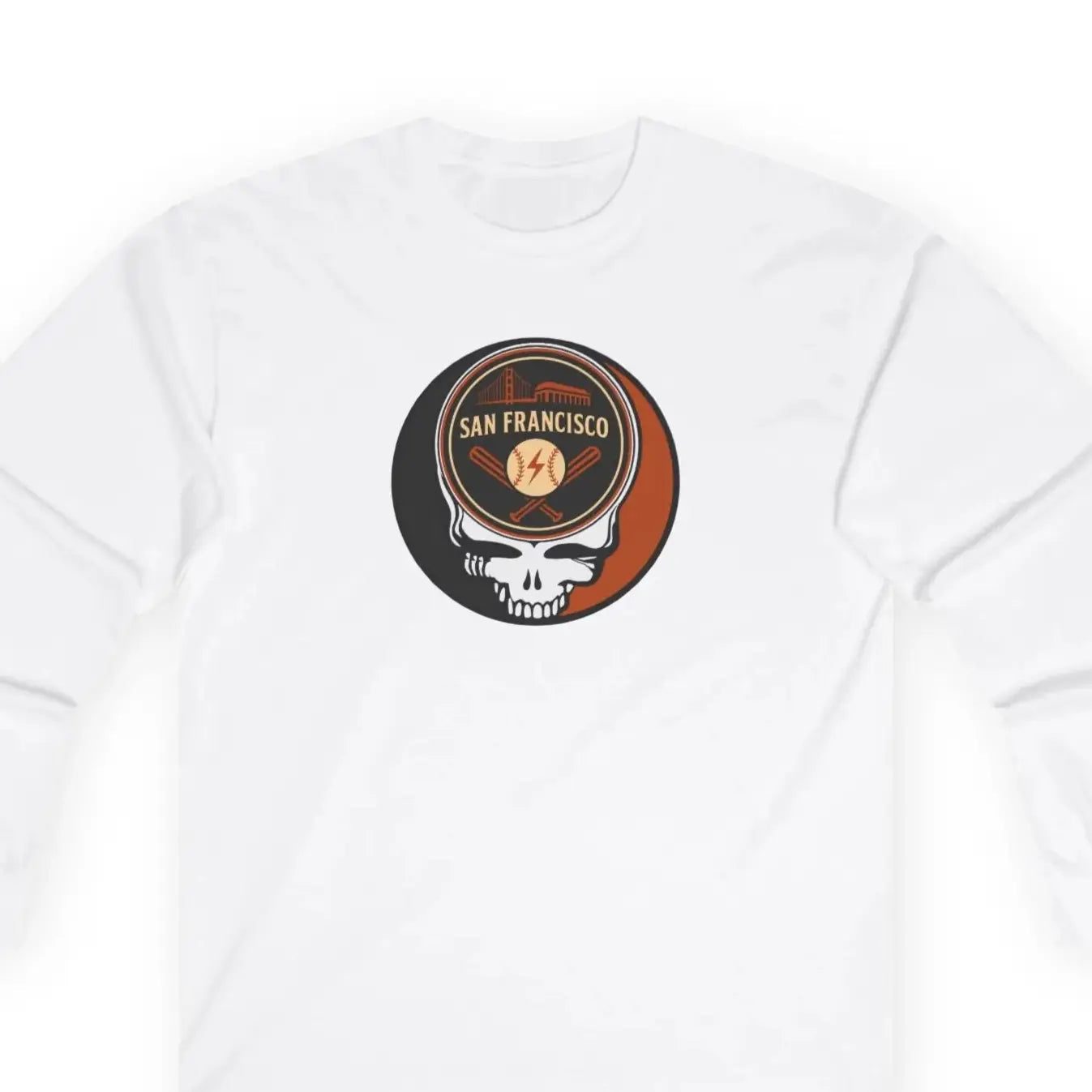 San Francisco Giants Original Stealie Grateful Dead Long Sleeve Shirt