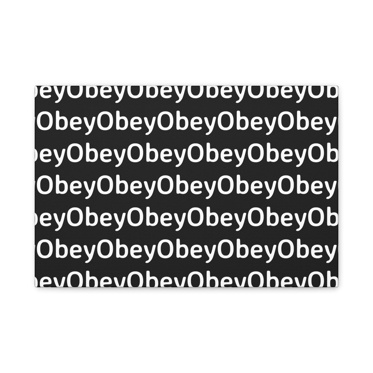 "Obey" - Classic Canvas
