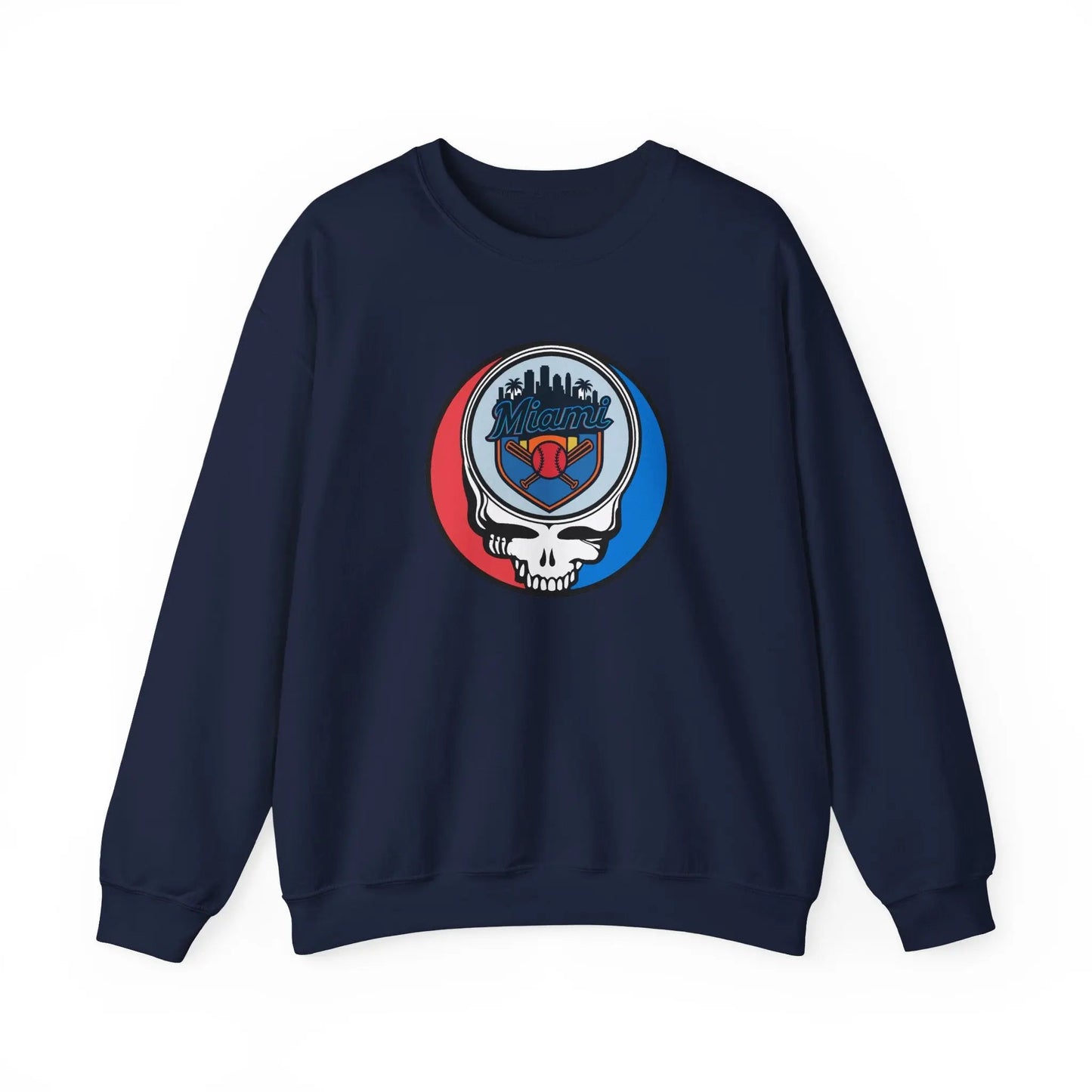 Miami Marlins Original Stealie × Grateful Dead Crewneck