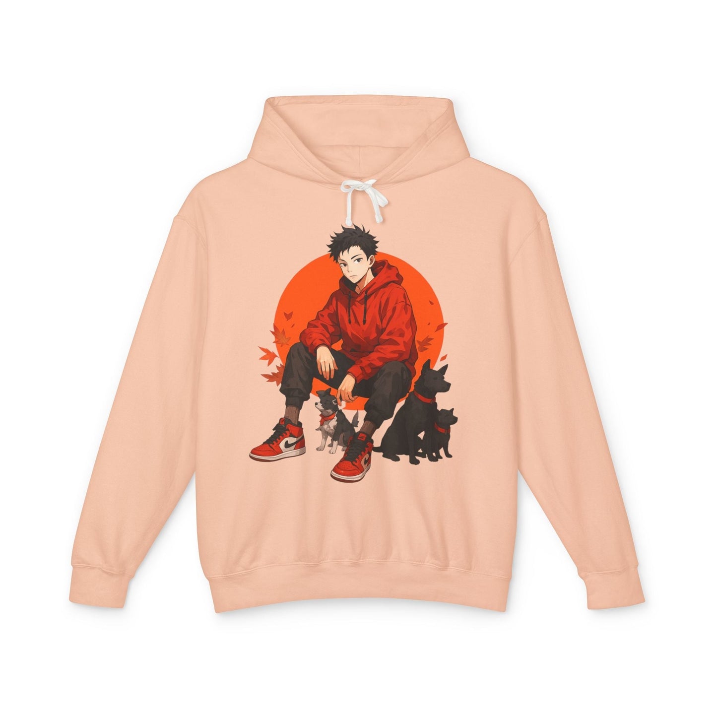 Artful Lightweight Hooded Sweatshirt for Art Enthusiasts and Young Adults