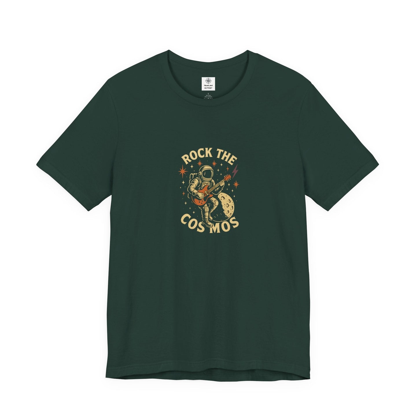 Rock the Cosmos T-Shirt — "Rock the Cosmos" Graphic Tee for Space Lovers