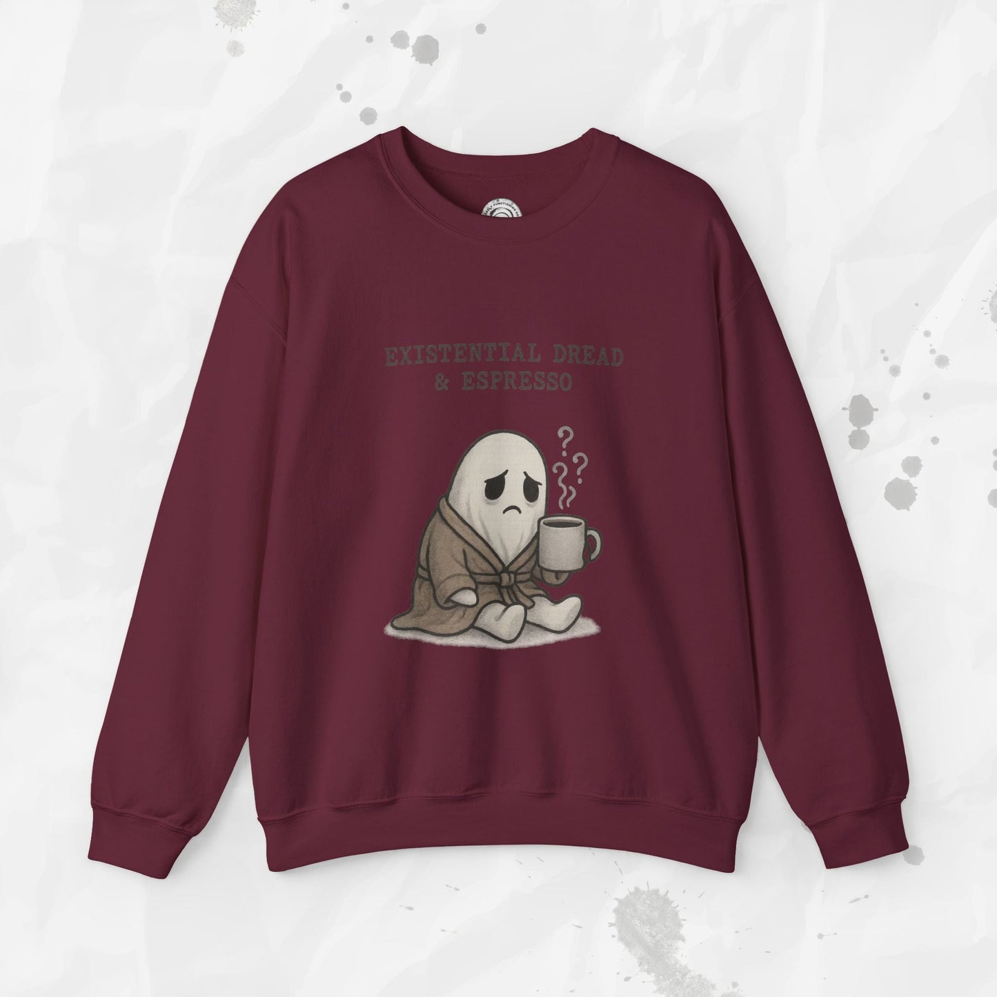 Existential Dread & Espresso - Crewneck Sweatshirt
