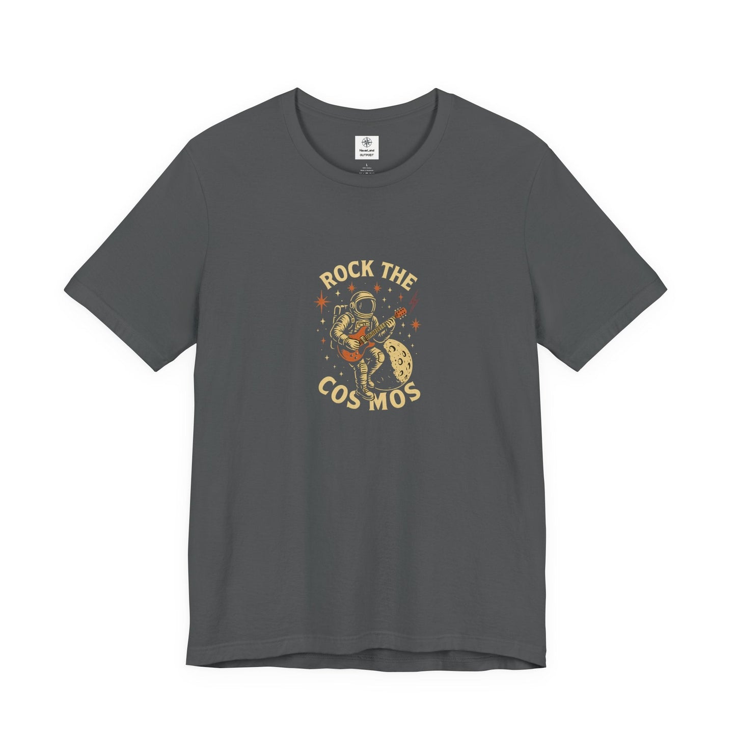 Rock the Cosmos T-Shirt — "Rock the Cosmos" Graphic Tee for Space Lovers
