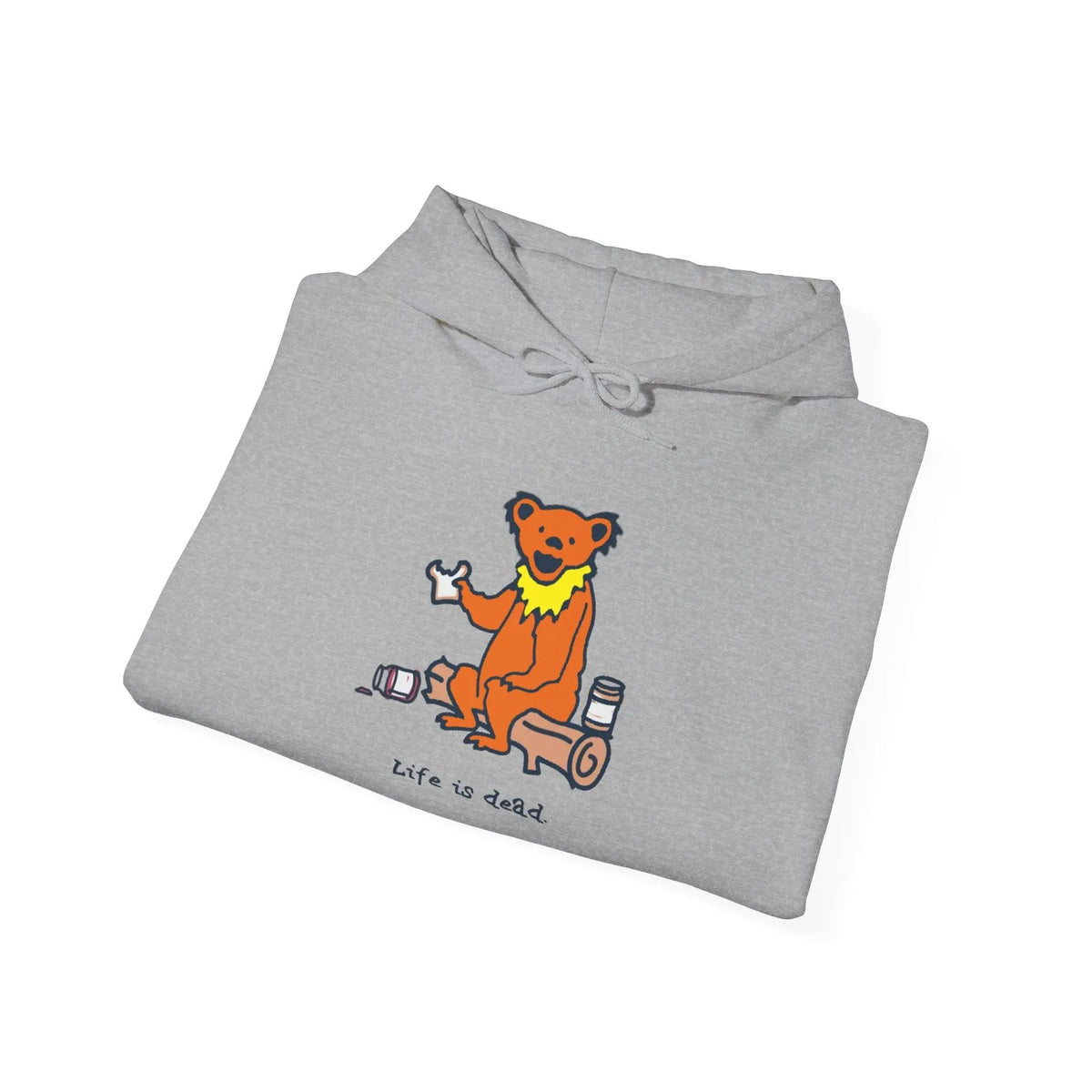 Life is dead.® Snackin' Bear Hoodie