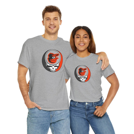 Baltimore Orioles Logo Stealie × Grateful Dead Tee