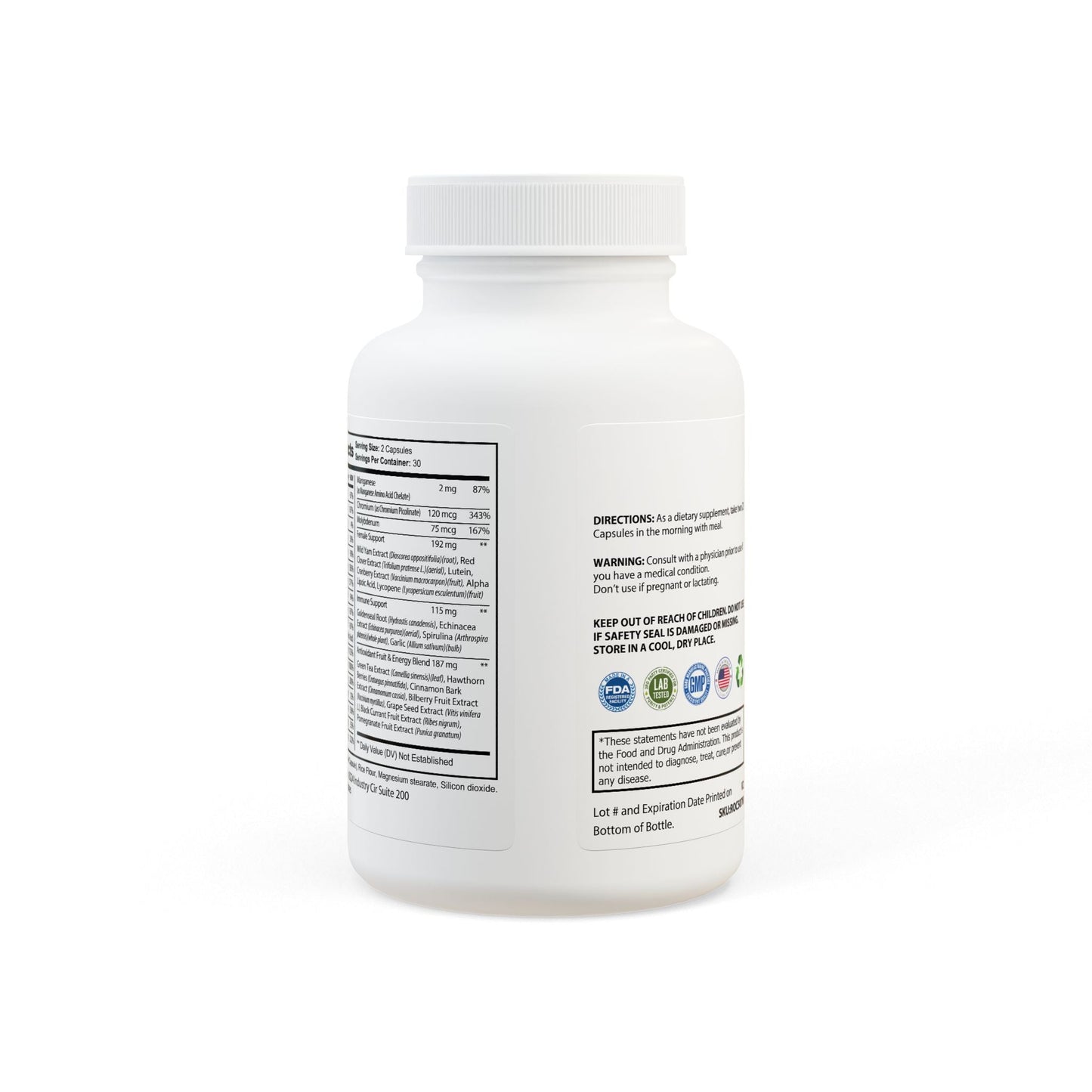 Multivitamin for Women Supplement (60 Capsules) - "Consume"