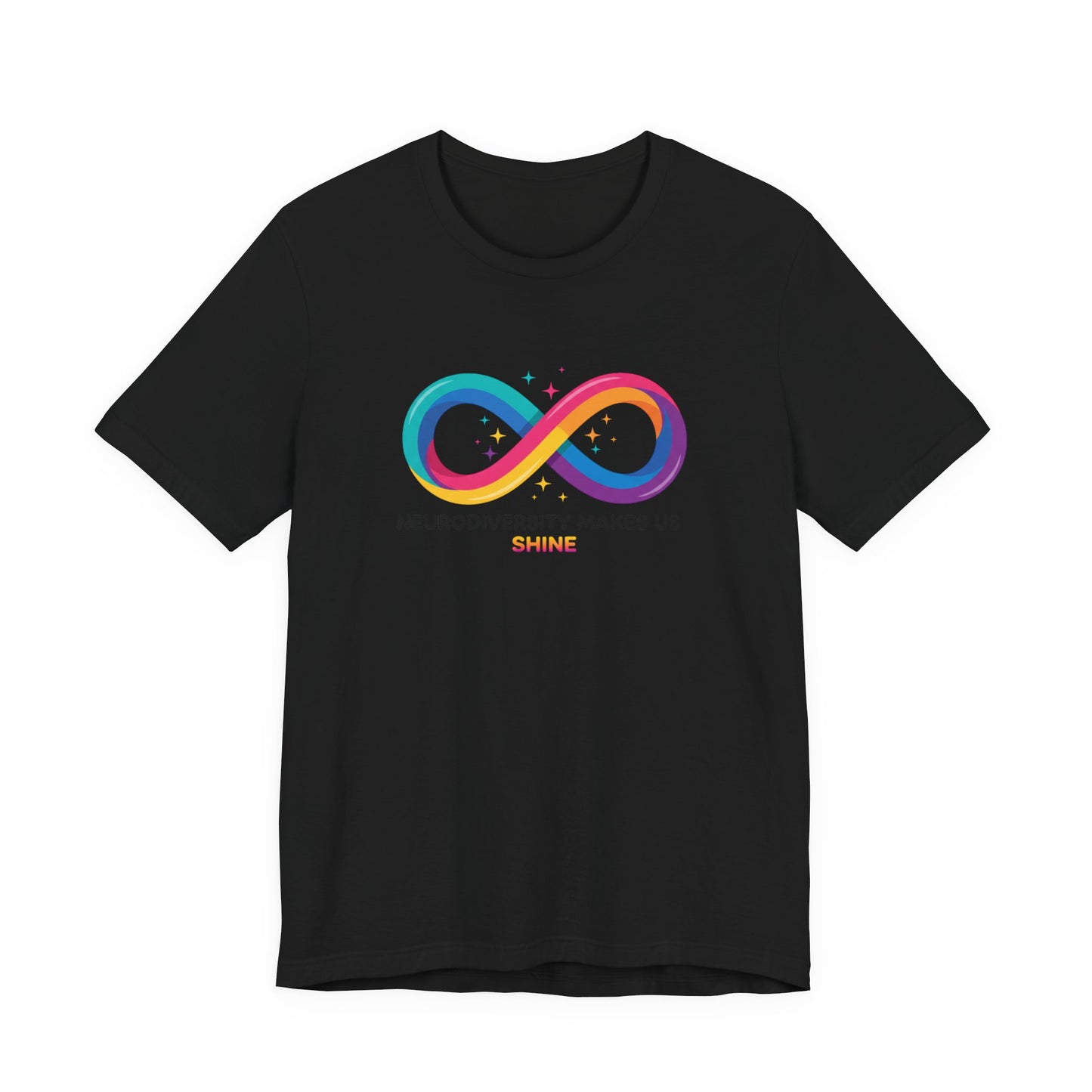 Neurodiversity Makes Us Shine Tee | neurodivergent, autistic pride