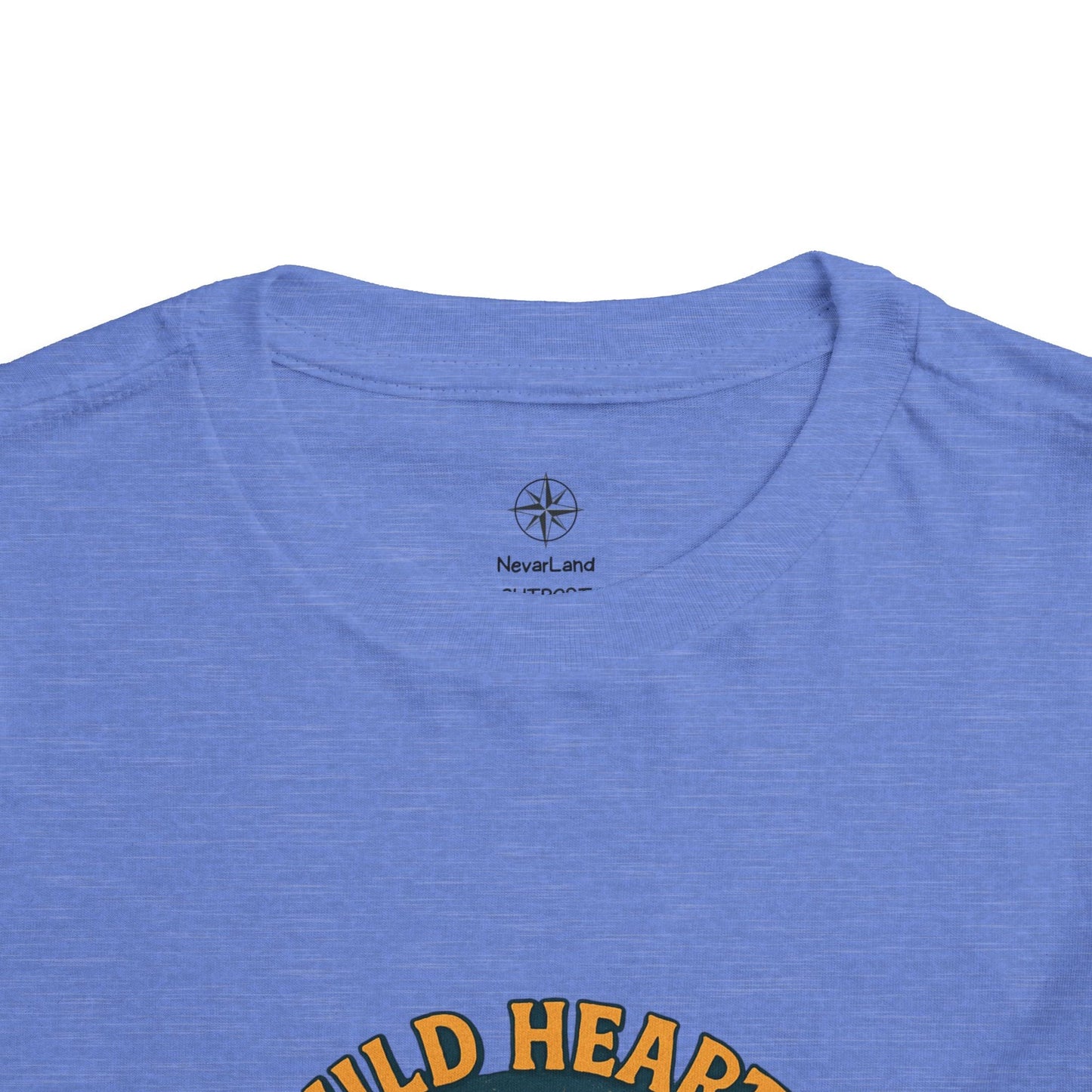 "Wild Hearts Never Lost" Bear Guitar Campfire - Toddler Tee