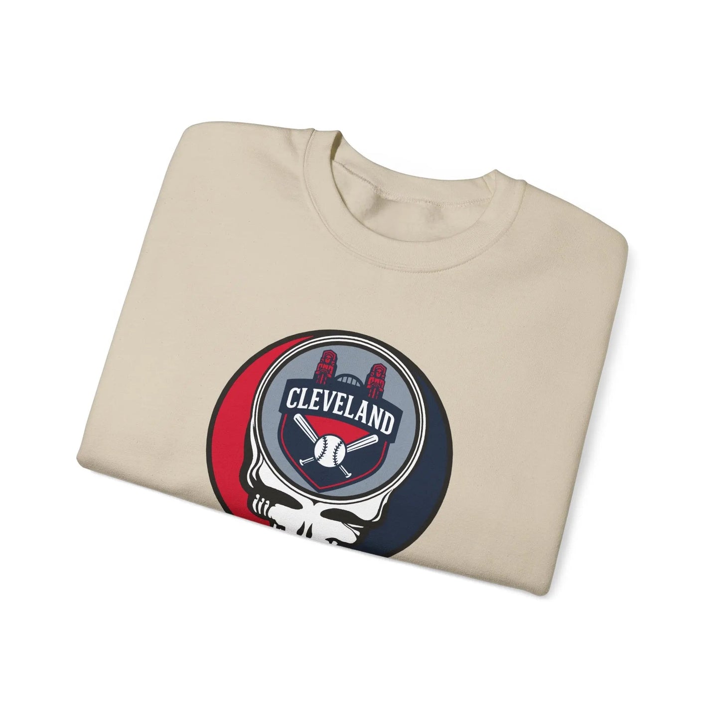 Cleveland Guardians Original Stealie × Grateful Dead Crewneck