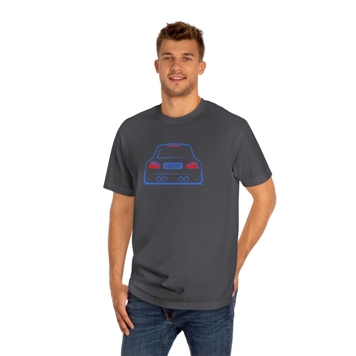 OMGBCKY Coupe Tee - Unisex American Apparel Classic T-Shirt