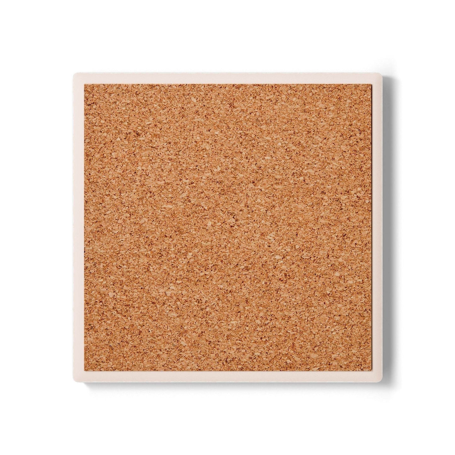 Stylish Ceramic Coaster with 'Consume' Design
