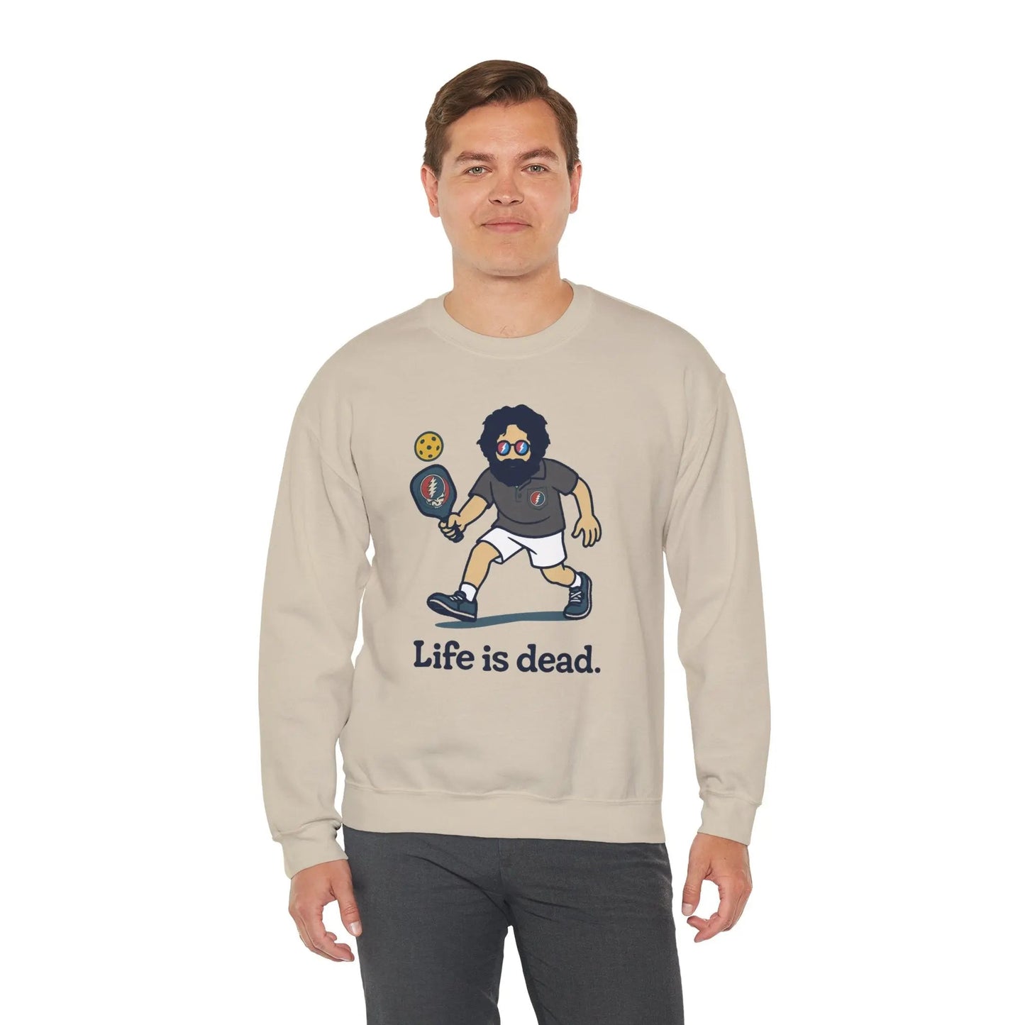 Jerry's in A Pickle | Life is dead.® Crewneck | Grateful Dead
