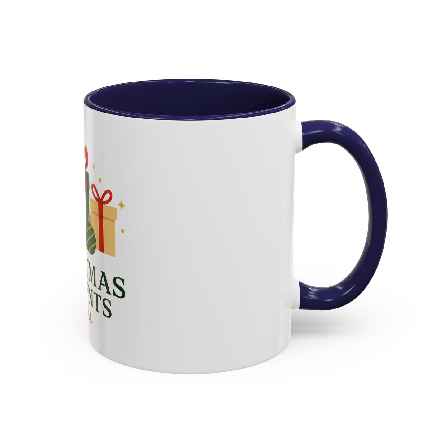 Christmas Presents Coffee Mug — Holiday Gift Mug (Accent 11/oz)
