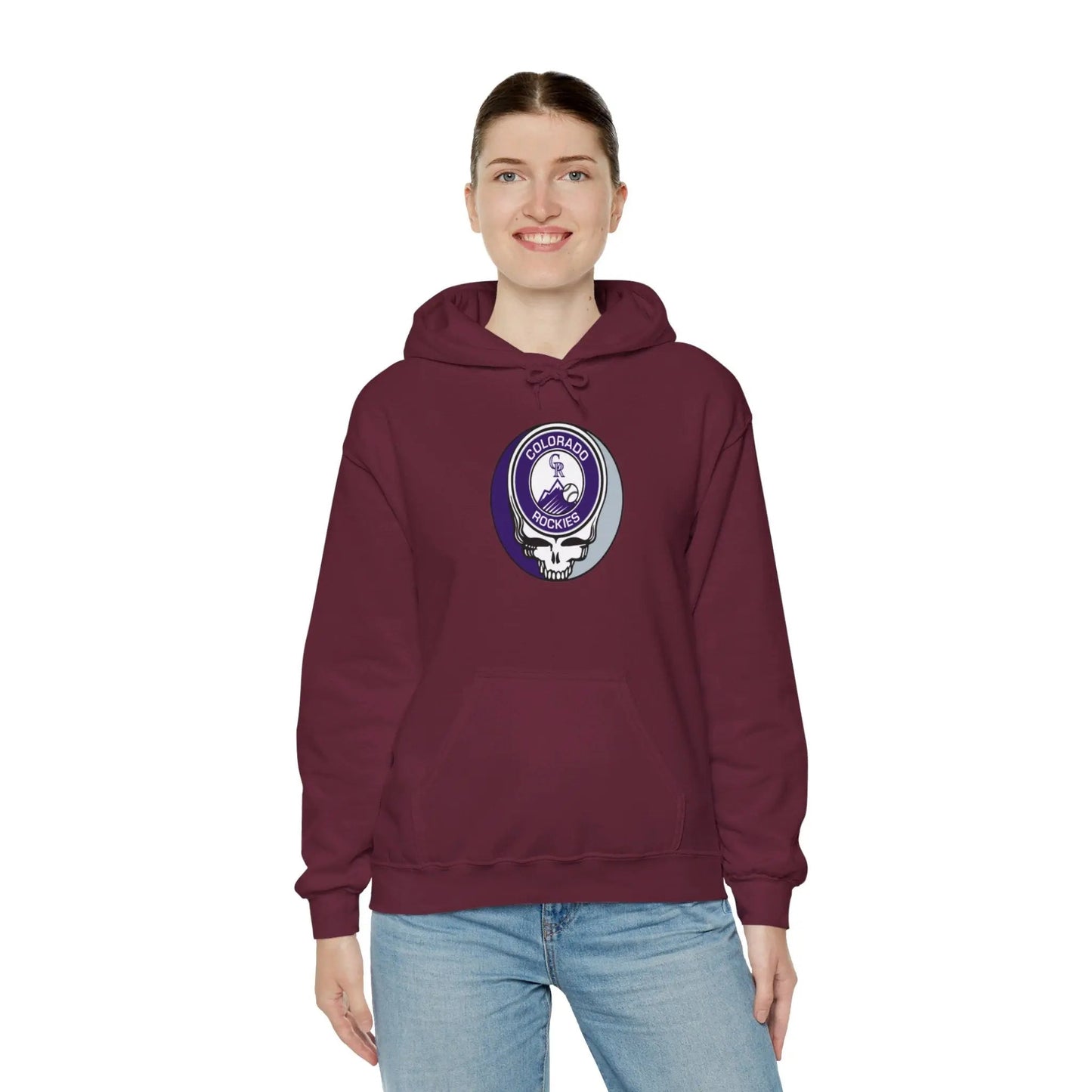 Colorado Rockies Original Stealie × Grateful Dead Hoodie