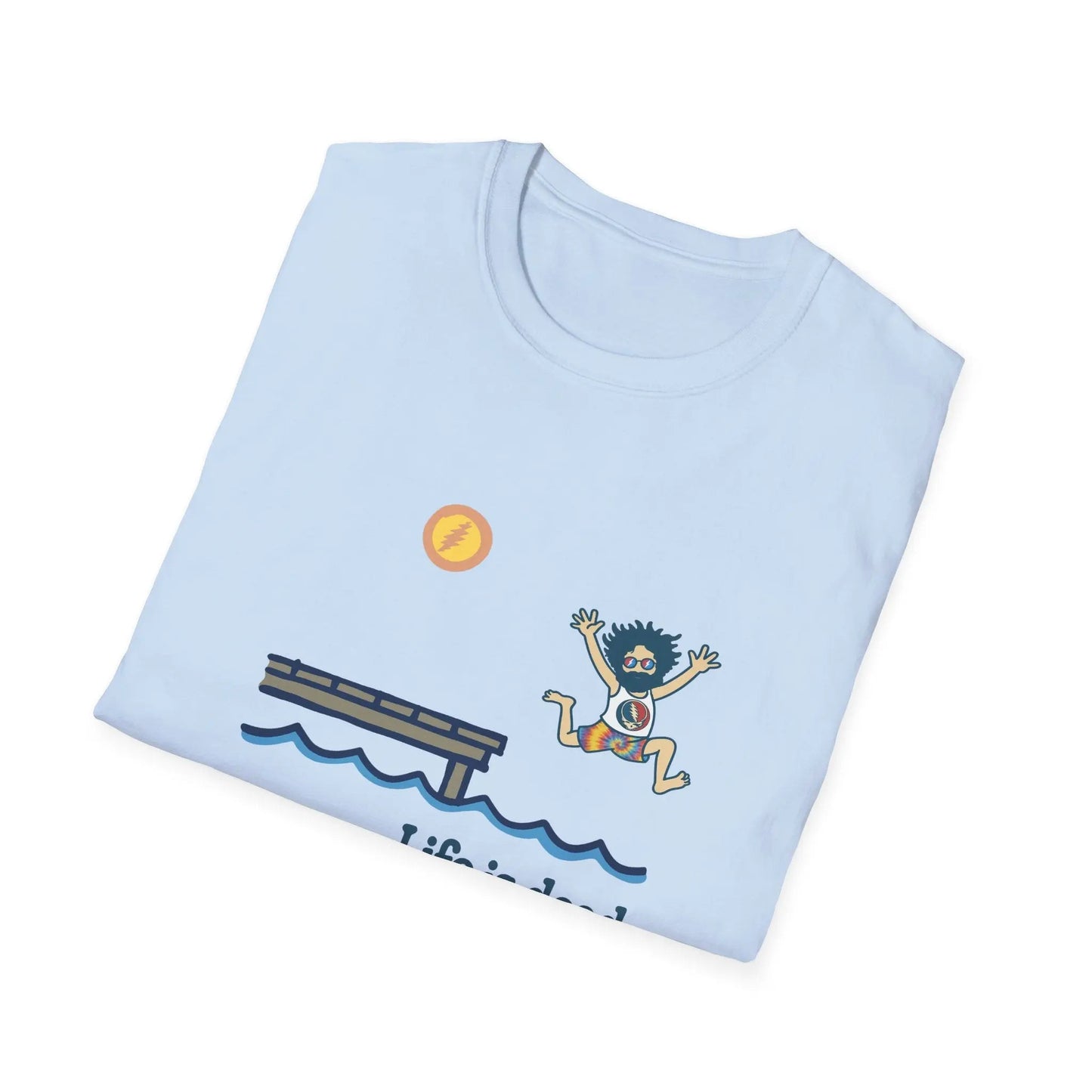 Life is dead.® Jerry's Playin' At the Lake T-Shirt