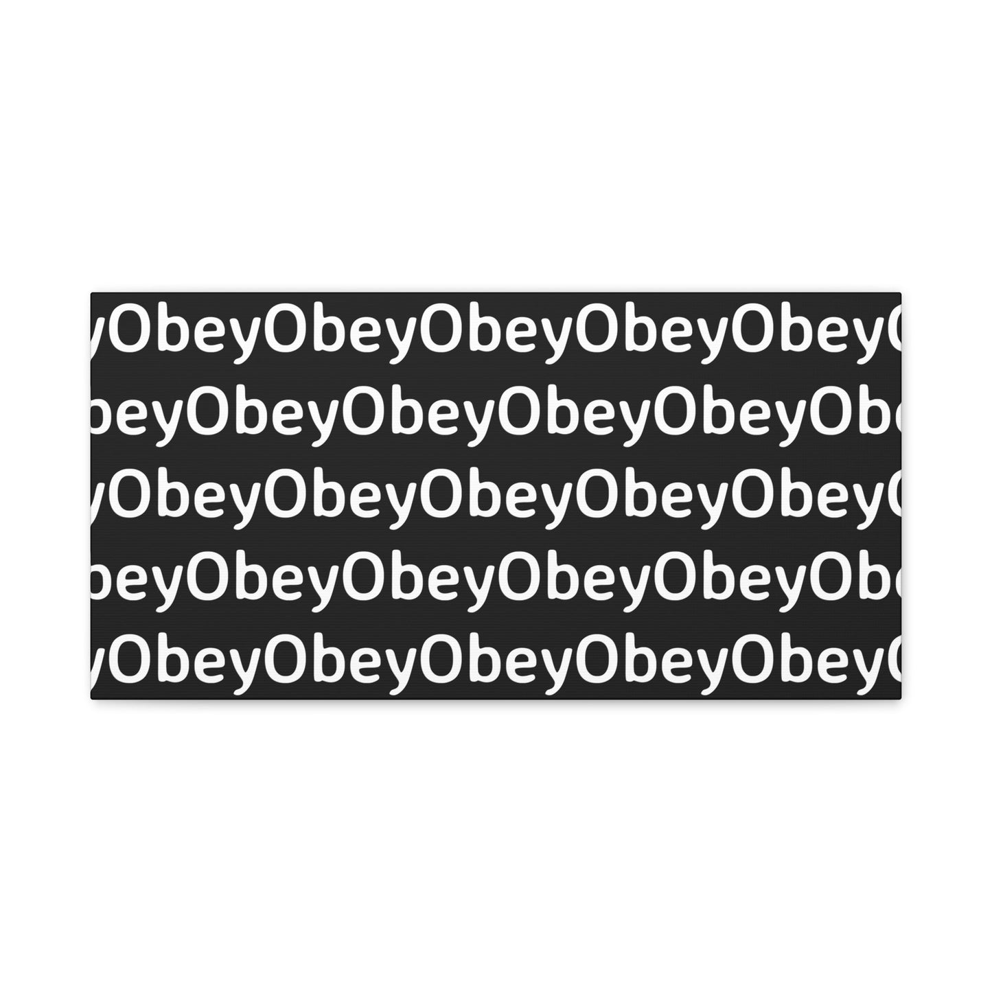 "Obey" - Classic Canvas