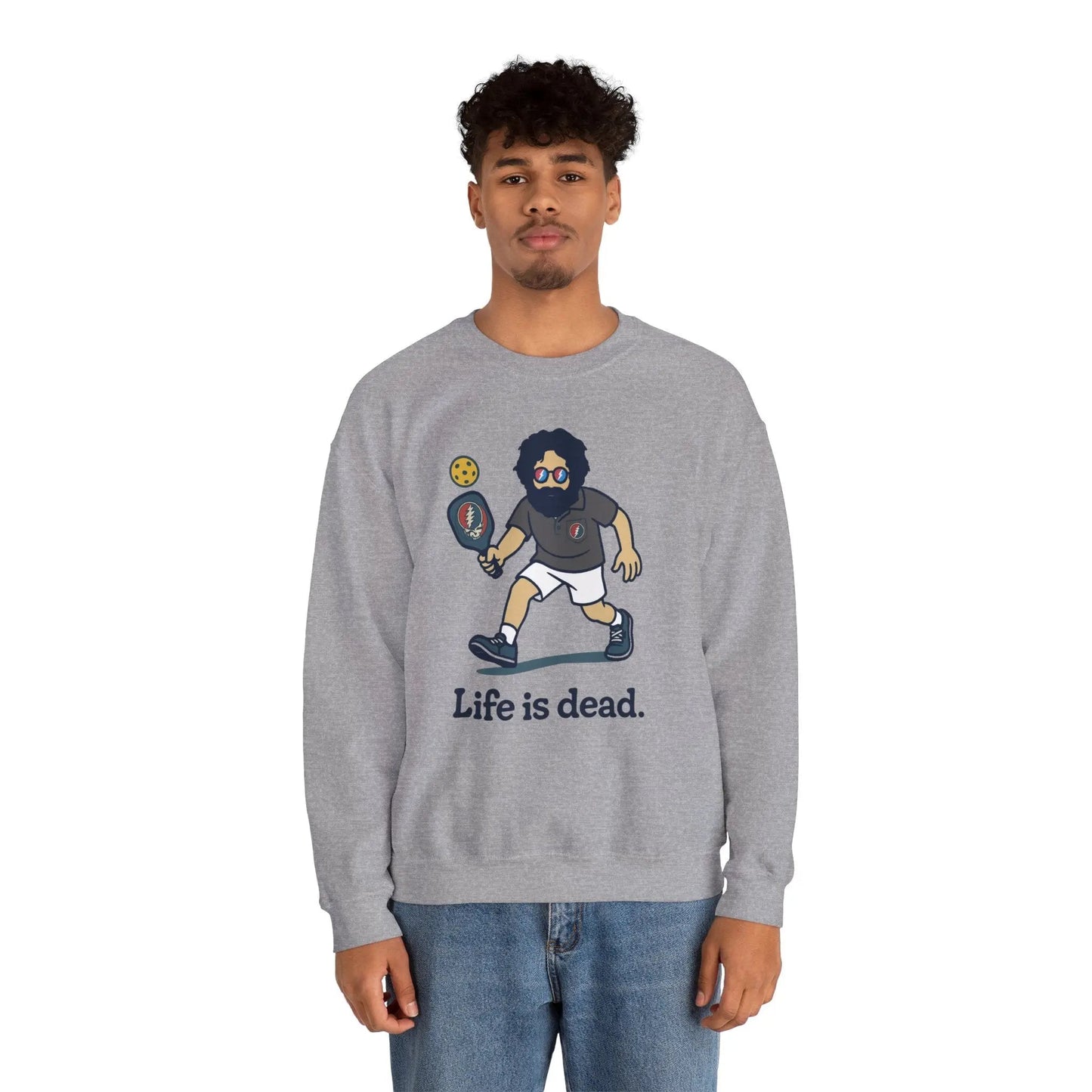 Jerry's in A Pickle | Life is dead.® Crewneck | Grateful Dead