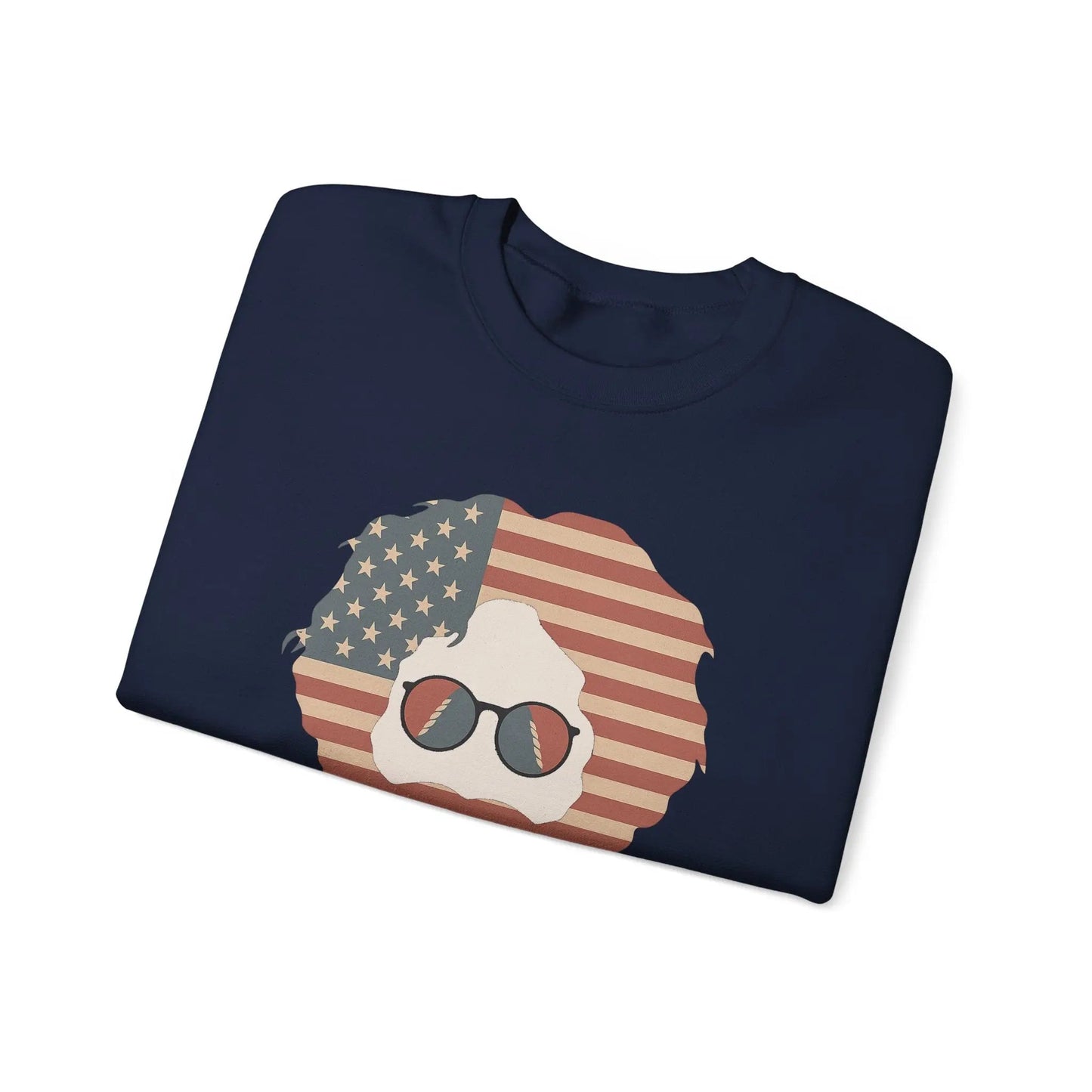 Stars & Stripes Jerry | Life is dead.® Crewneck | Grateful Dead