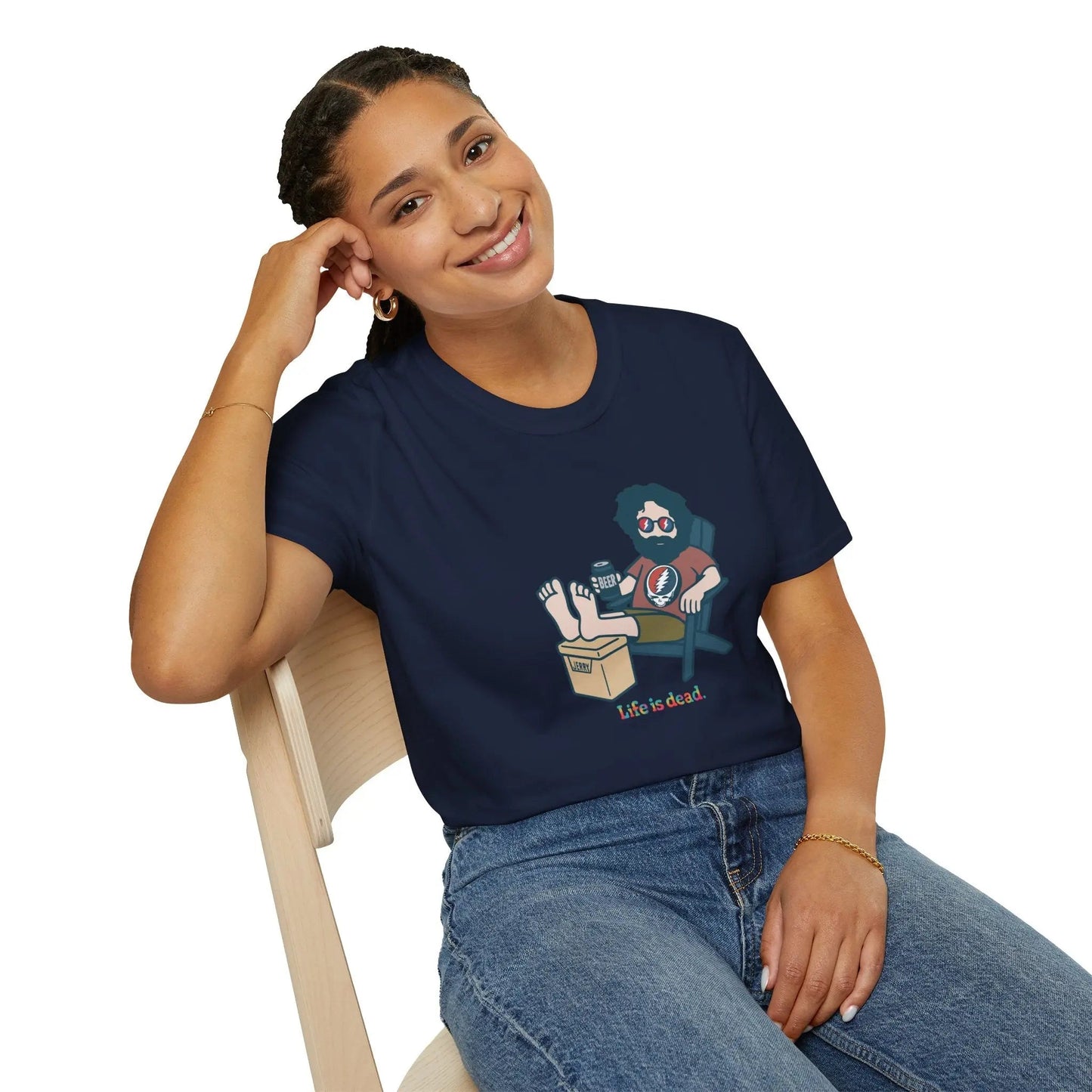 Stay Cool, Jerry - Life is dead.® × Grateful Dead Tee