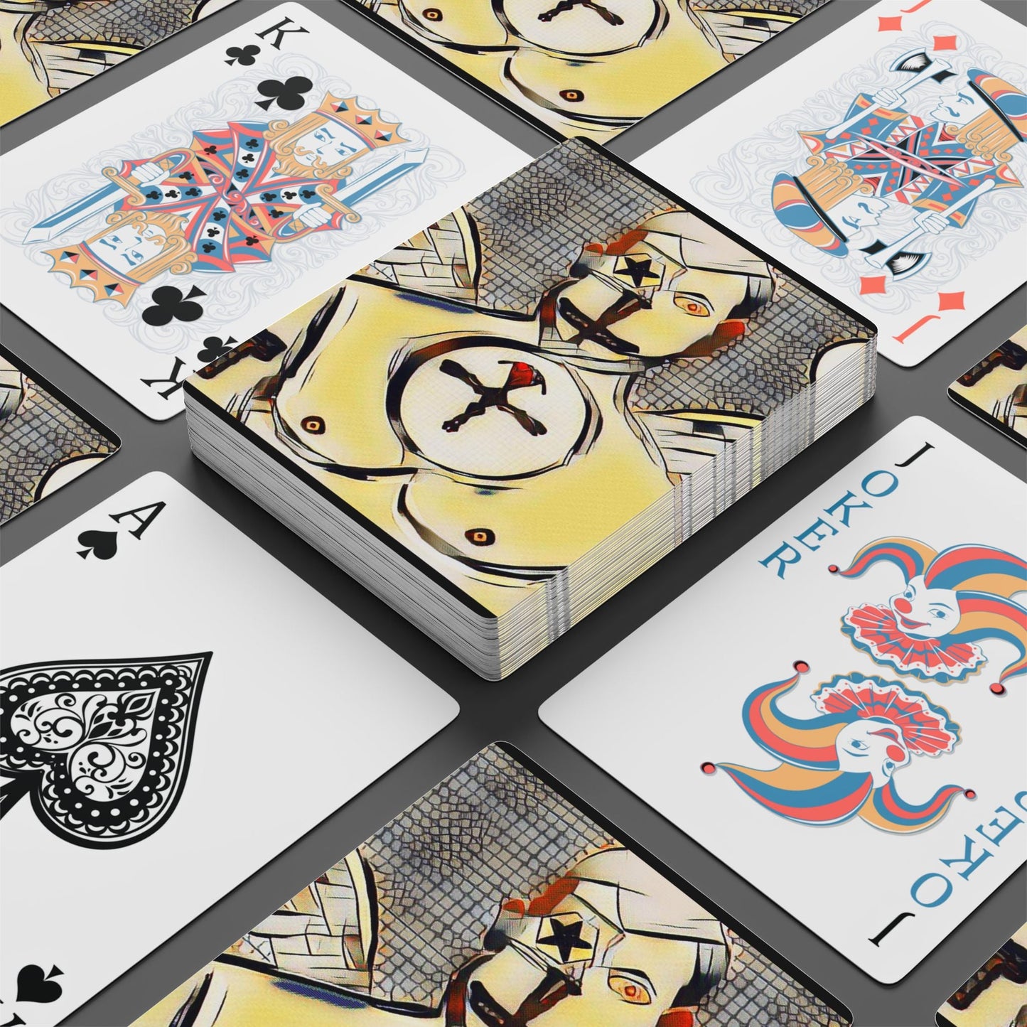 Poker Playing Cards - "Angel"