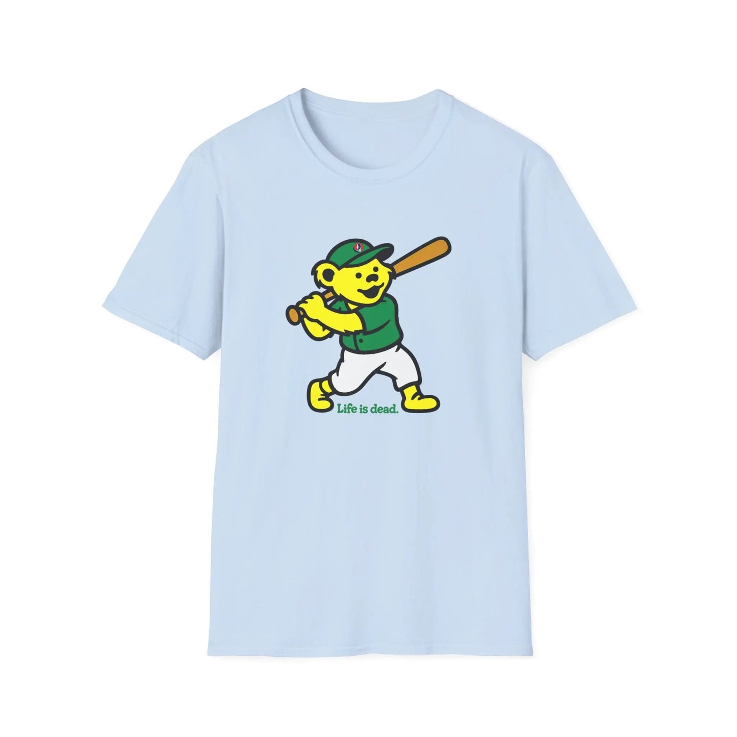 Baseball Edition Dancing Bear - Life is dead.® × Grateful Dead Tee
