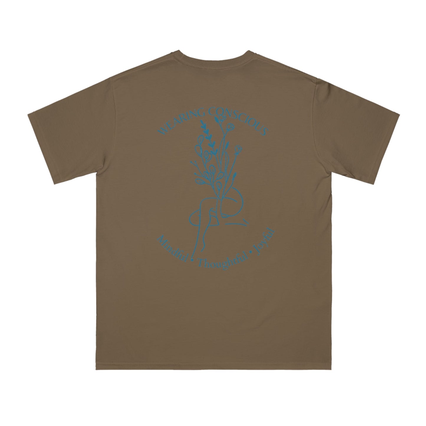 Mindful Thoughtful Joyful Organic Unisex T-Shirt