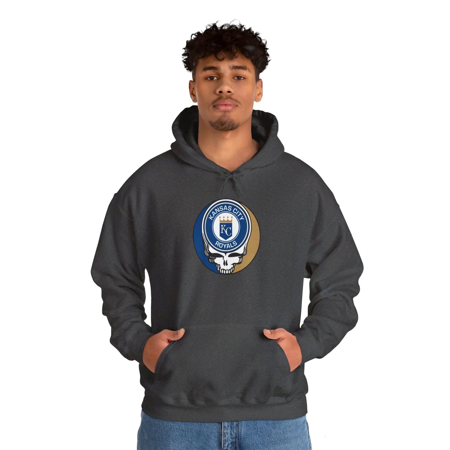 Kansas City Royals Logo Stealie × Grateful Dead Hoodie