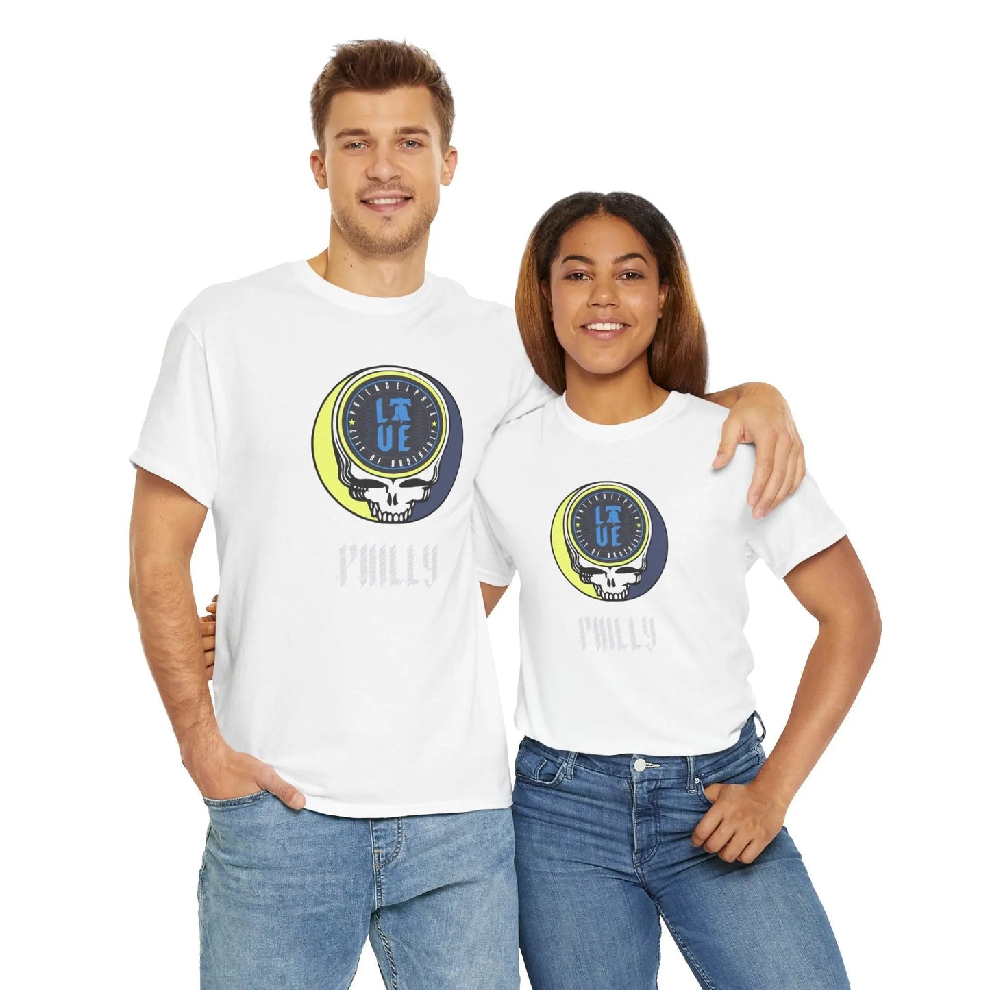 Philly City Connect Logo Stealie × Grateful Dead Tee