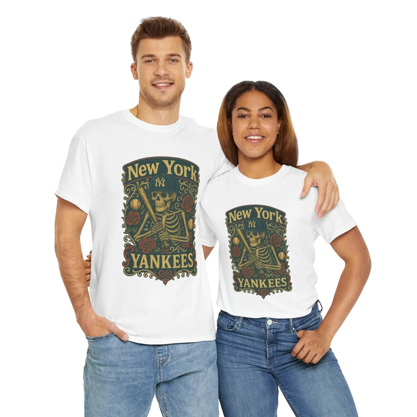 New York Yankees Original × Grateful Dead Tee