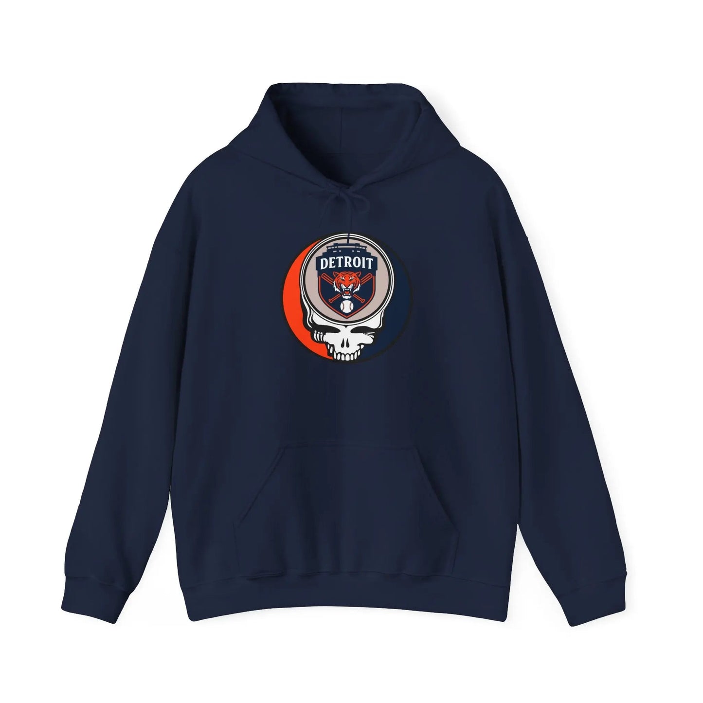 Detroit Tigers Original Stealie × Grateful Dead Hoodie