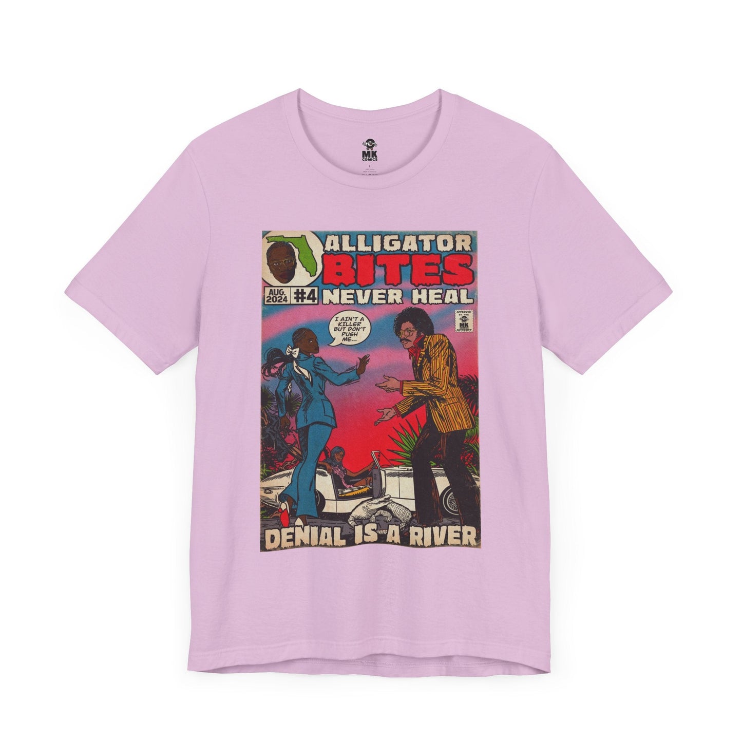 Denial is a River - Unisex Jersey Short Sleeve Tee