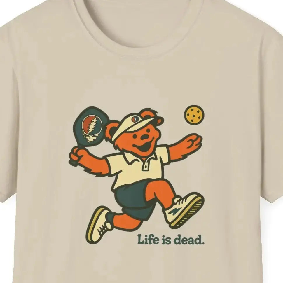 Pickleball Bear - Life is dead.® × Grateful Dead Tee