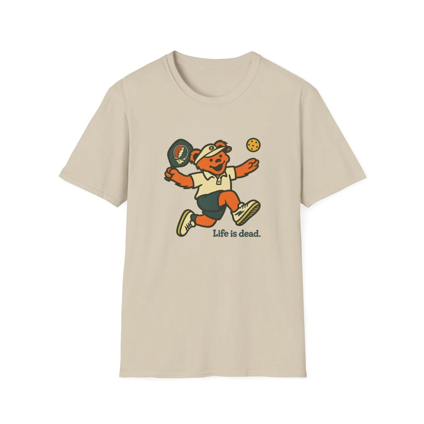 Pickleball Bear - Life is dead.® × Grateful Dead Tee