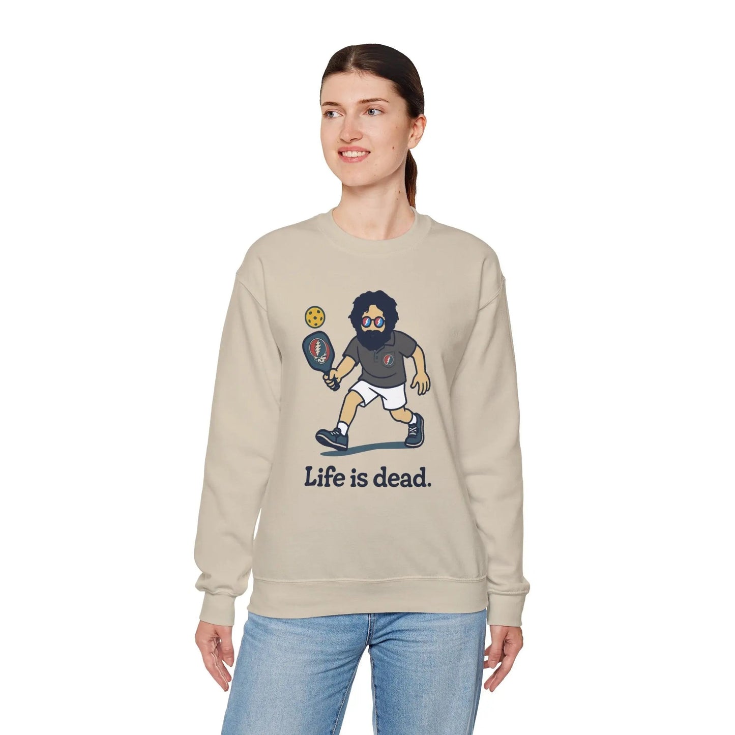 Jerry's in A Pickle | Life is dead.® Crewneck | Grateful Dead