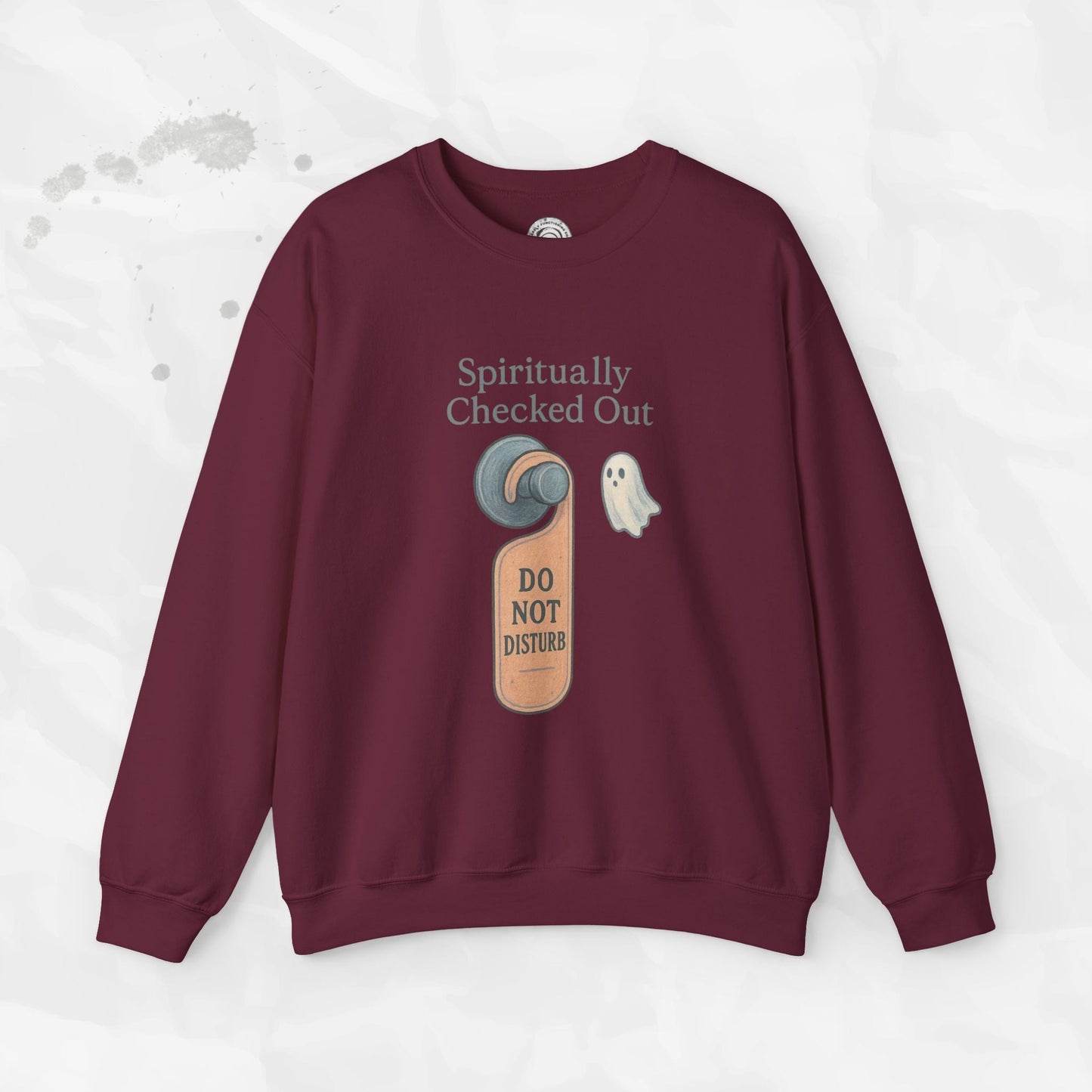 Spiritually Checked Out - Crewneck Sweatshirt