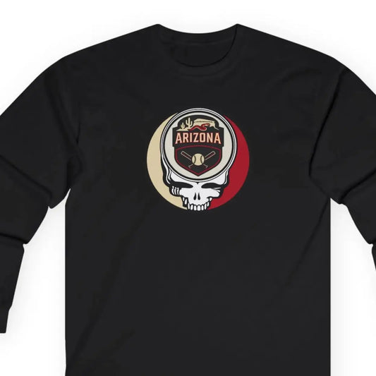 Arizona Diamondbacks Original Stealie Grateful Dead Long Sleeve Shirt
