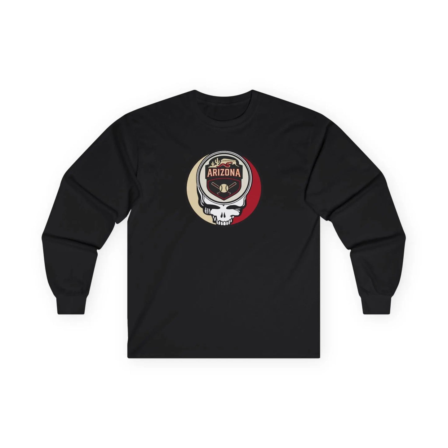 Arizona Diamondbacks Original Stealie Grateful Dead Long Sleeve Shirt