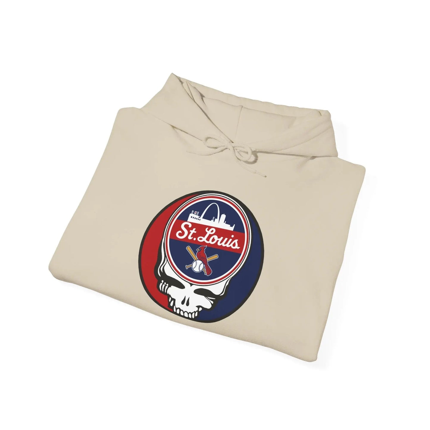 St. Louis Cardinals Original Stealie × Grateful Dead Hoodie