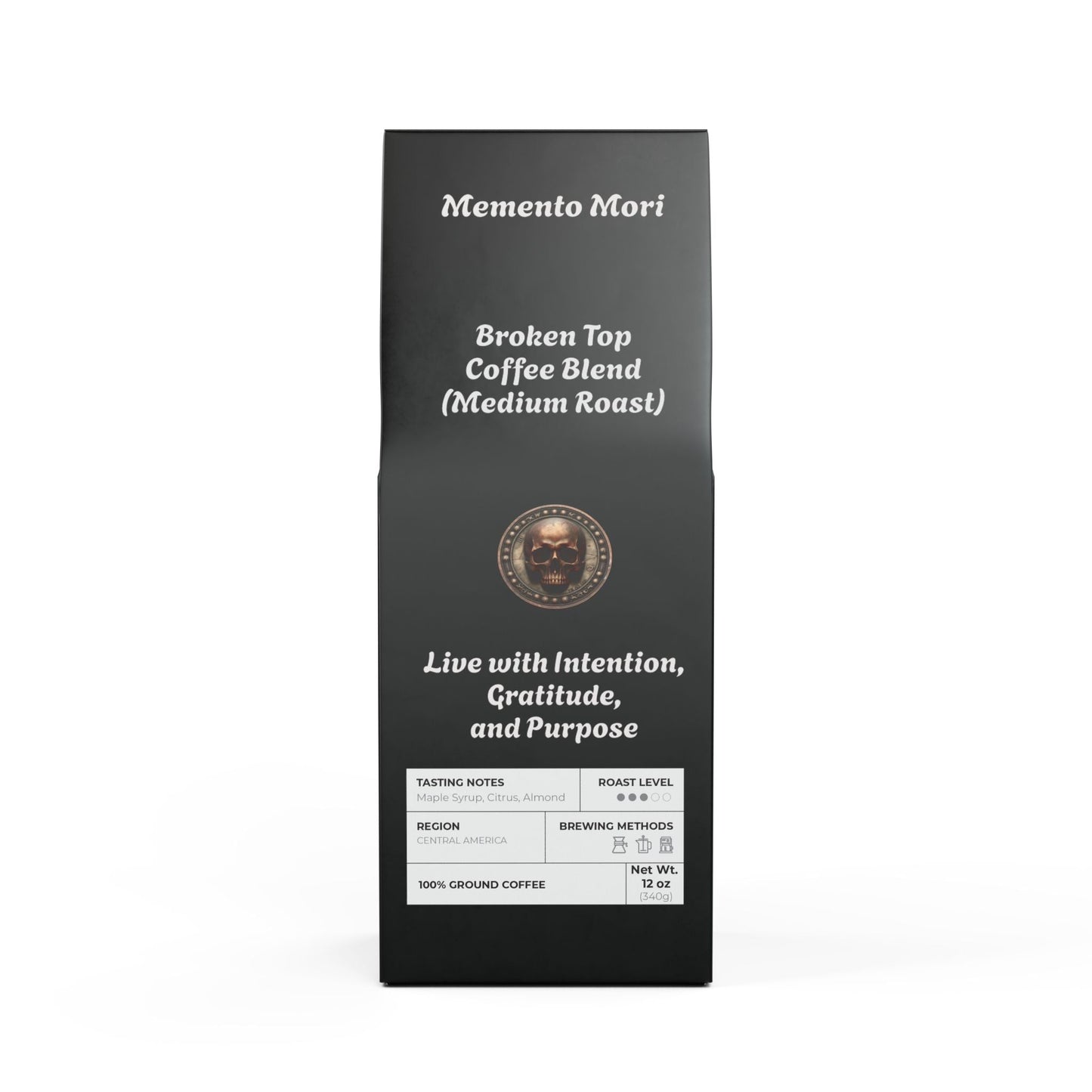 Broken Top Coffee Blend (Medium Roast) - "Memento Mori"
