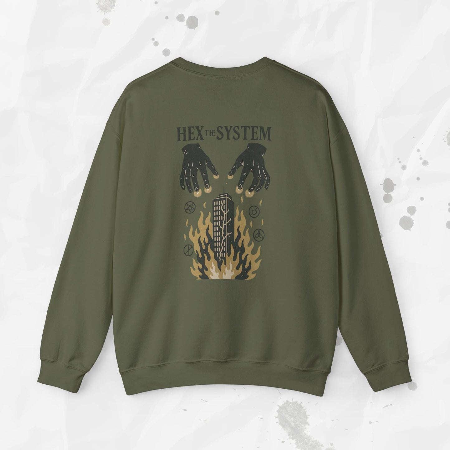 Hex the System - Crewneck Sweatshirt