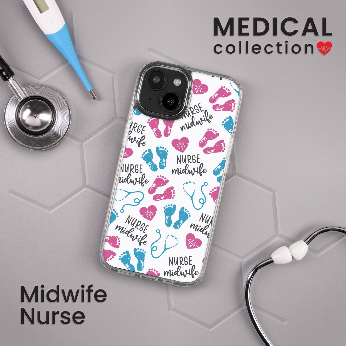 Nurse HD Apple iPhone 12 Series Mag-Safe Phone Case