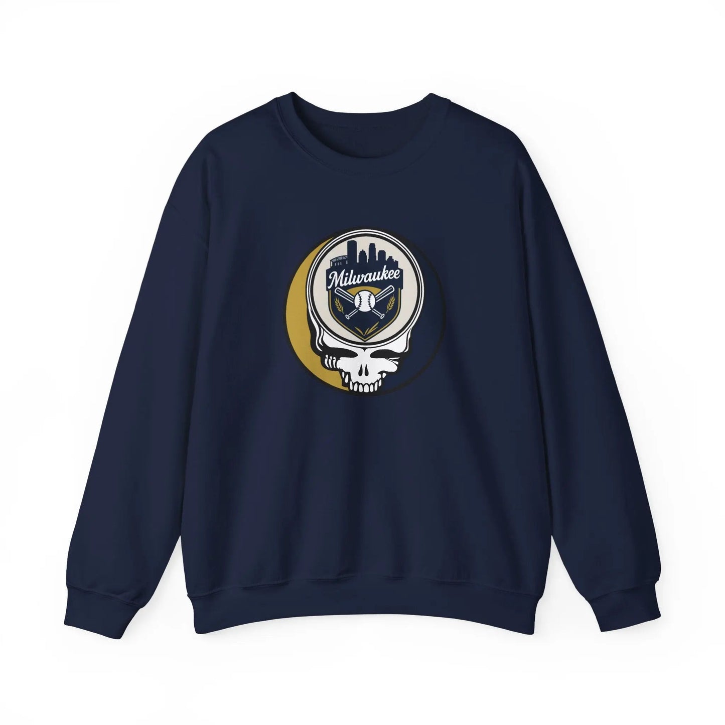 Milwaukee Brewers Original Stealie × Grateful Dead Crewneck