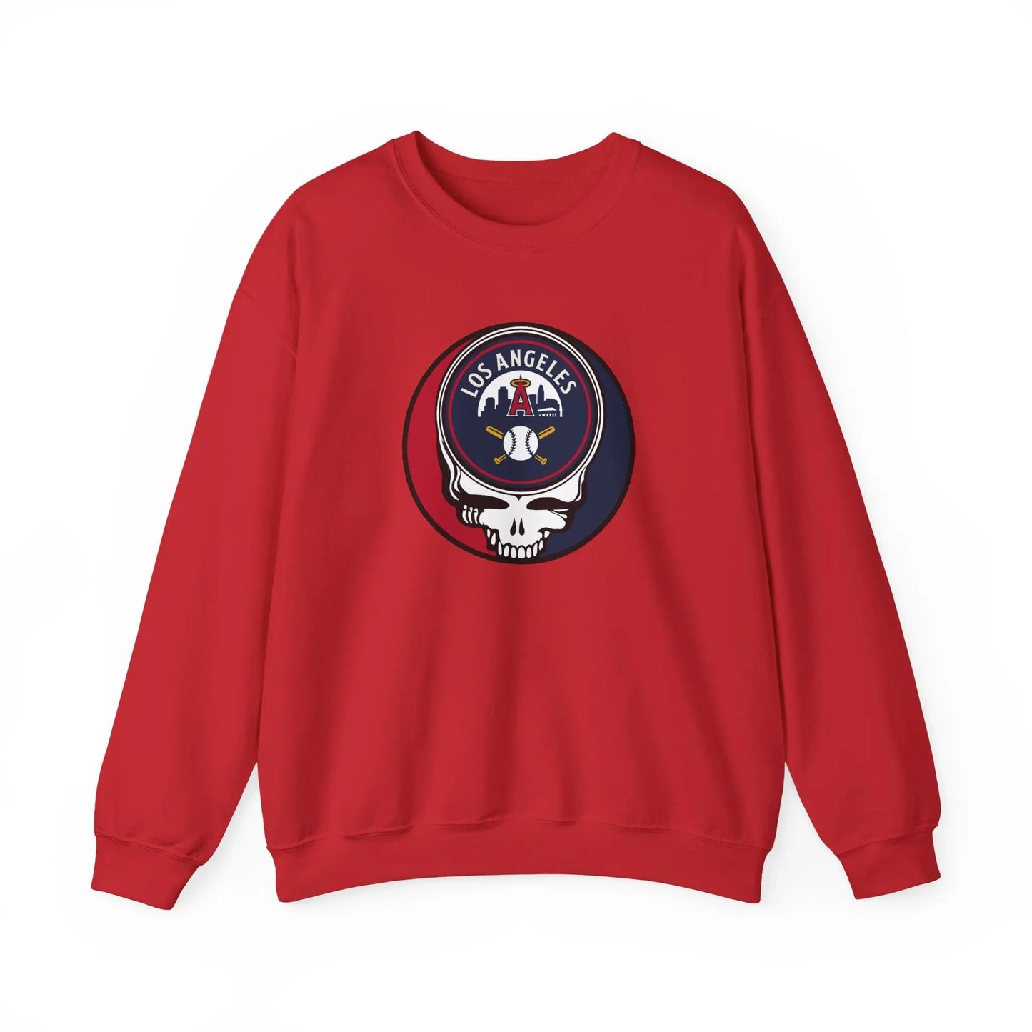 Los Angeles Angels Original Stealie × Grateful Dead Crewneck