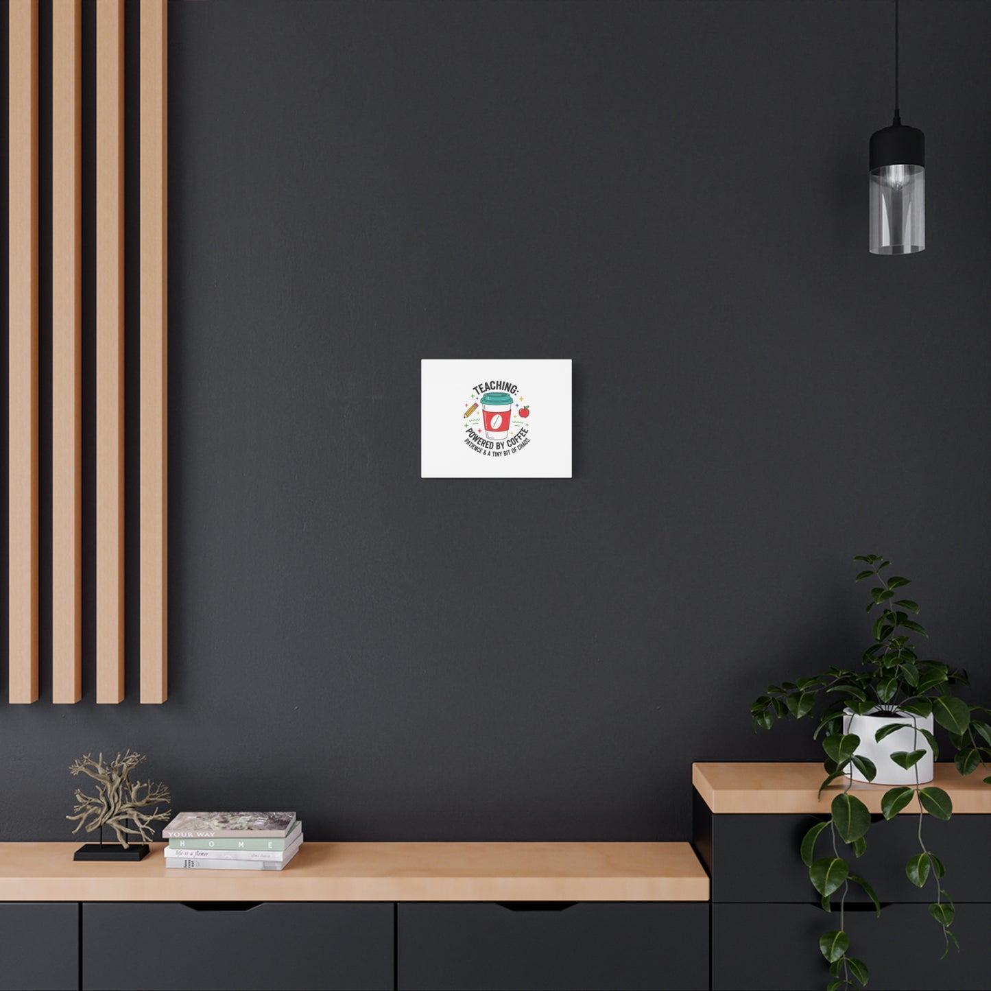 Teaching Powered by Coffee Canvas, Teacher Appreciation Gifts | Teacher Life, Classroom Humor