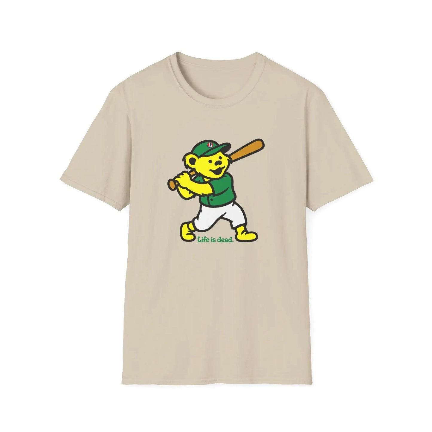 Baseball Edition Dancing Bear - Life is dead.® × Grateful Dead Tee