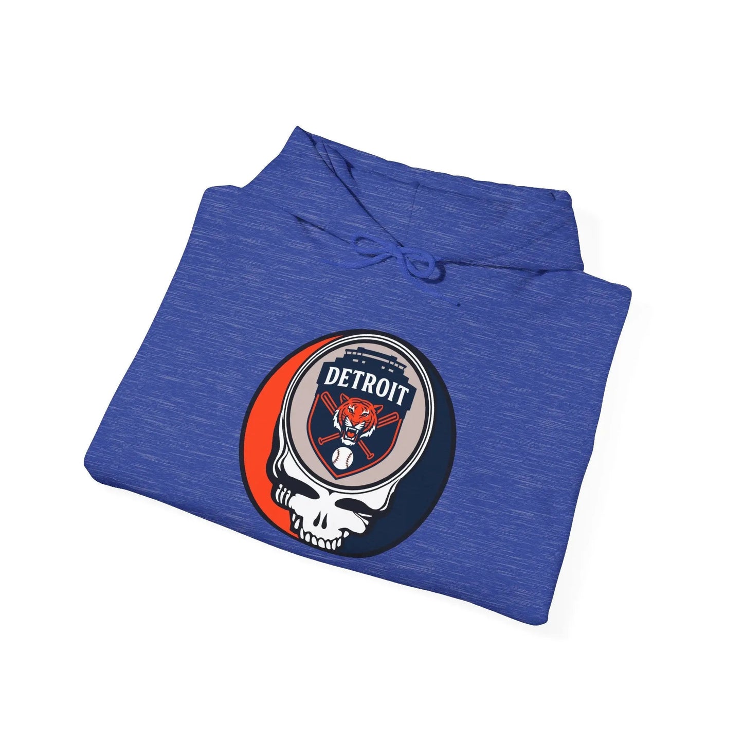 Detroit Tigers Original Stealie × Grateful Dead Hoodie
