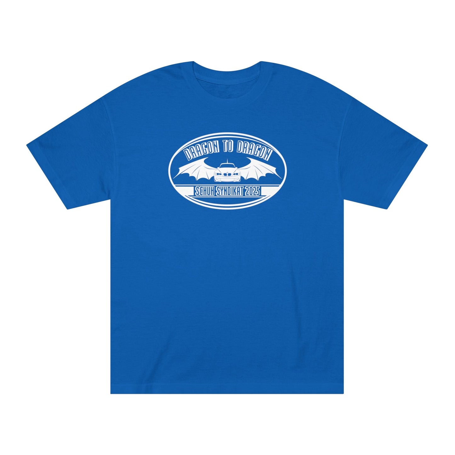 Schuh Syndikat Dragon to Dragon 2025 Tee - Unisex American Apparel Classic T-Shirt