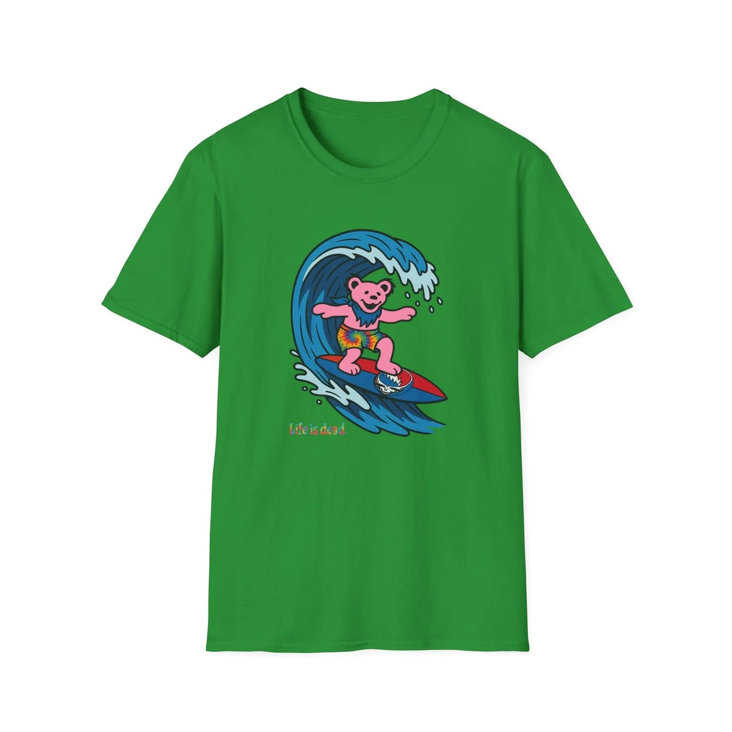 Surfin' Bear - Life is dead.® × Grateful Dead Tee