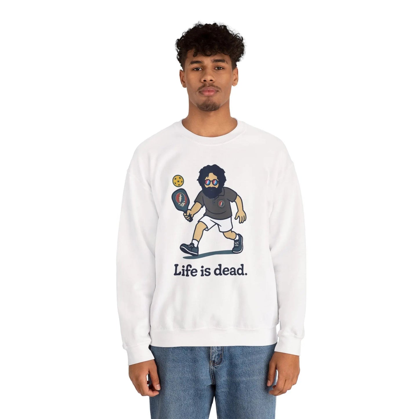 Jerry's in A Pickle | Life is dead.® Crewneck | Grateful Dead